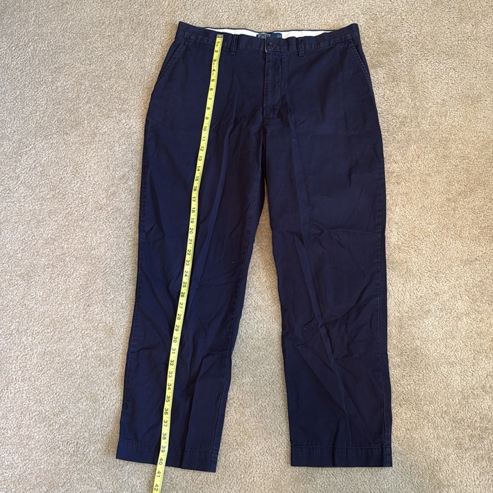 Polo Ralph Lauren Navy Blue Chinos - Picture 3 of 6